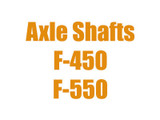 Axle Shafts, 2005-2016 F450, F550 S60F